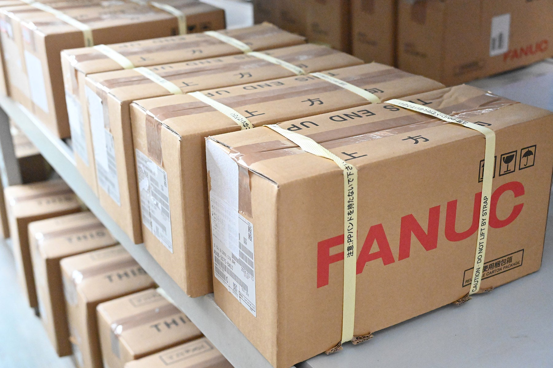 Over 100+ Fanuc CNC parts in stock, ready for global delivery.