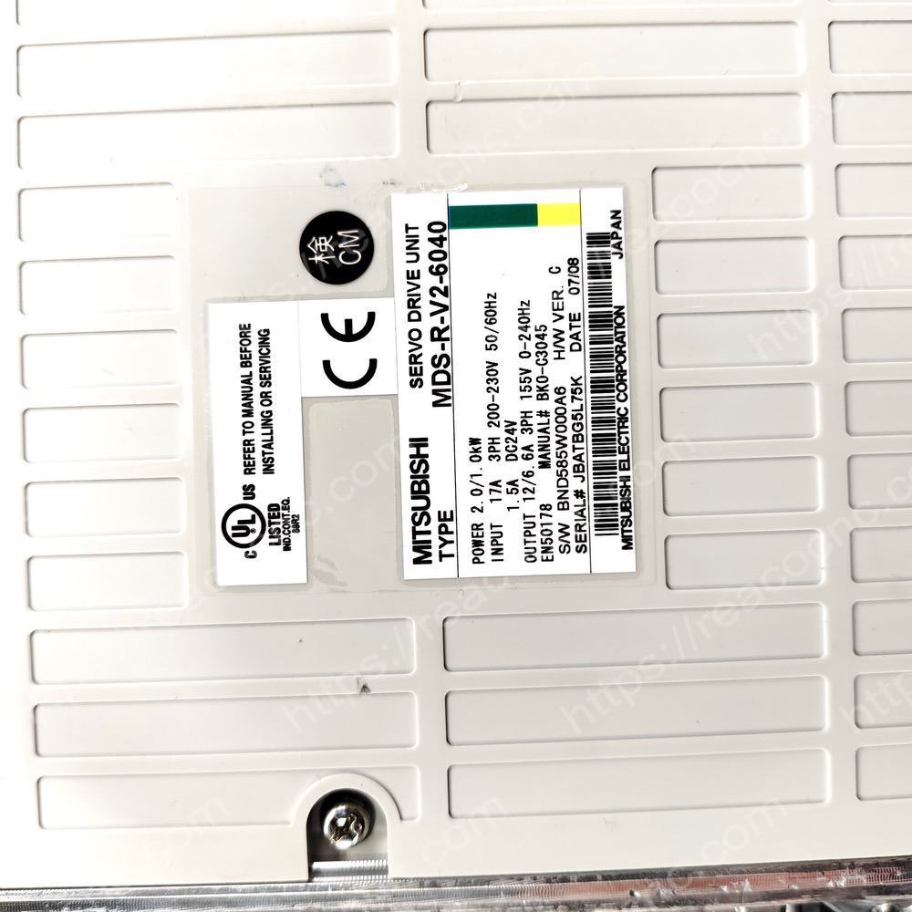 MDS-R-V2-6040 Model Identification