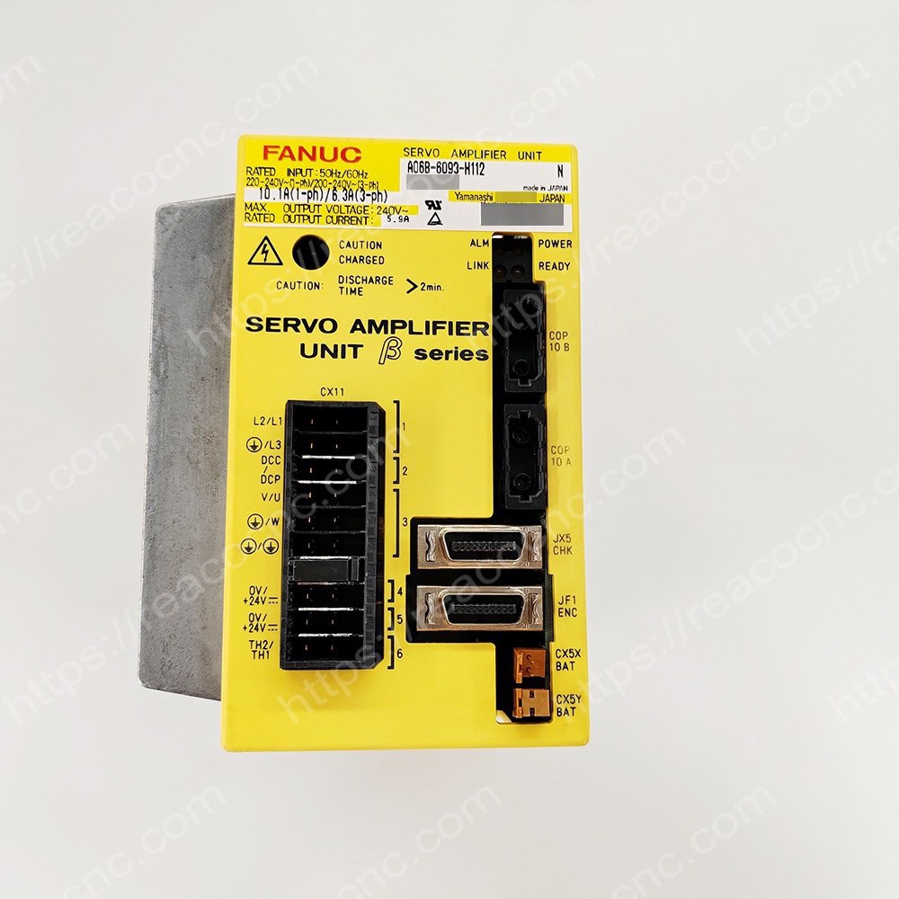 Buy A06B-6093-H112 Fanuc Beta servo drive SVU-20