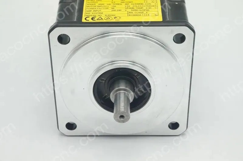 Straight smooth shaft 24V brake and b128iA feedback detail of A06B-0061-B403