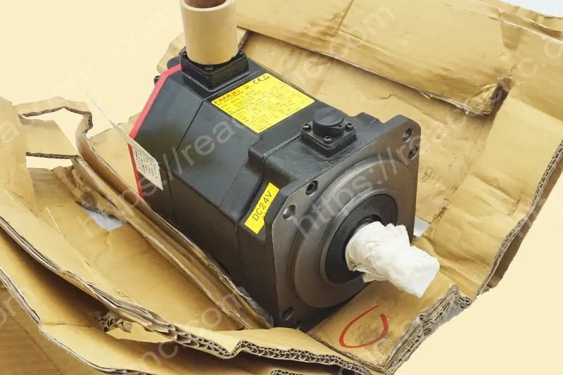 Straight keyed shaft, 24v brake, a16,000 feedback detail of A06B-0235-B502