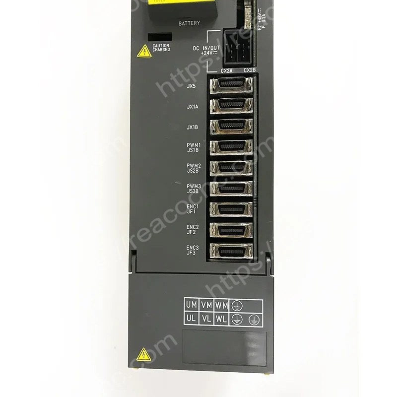 Connector view of A06B-6080-H301 Fanuc PWM interface servo module