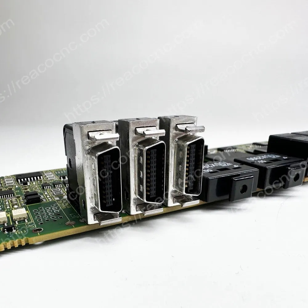 Connector section of A20B-2101-0891 Fanuc CNC PCB