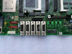 Connector detail view of A20B-8101-0710 Fanuc LCD main PCB