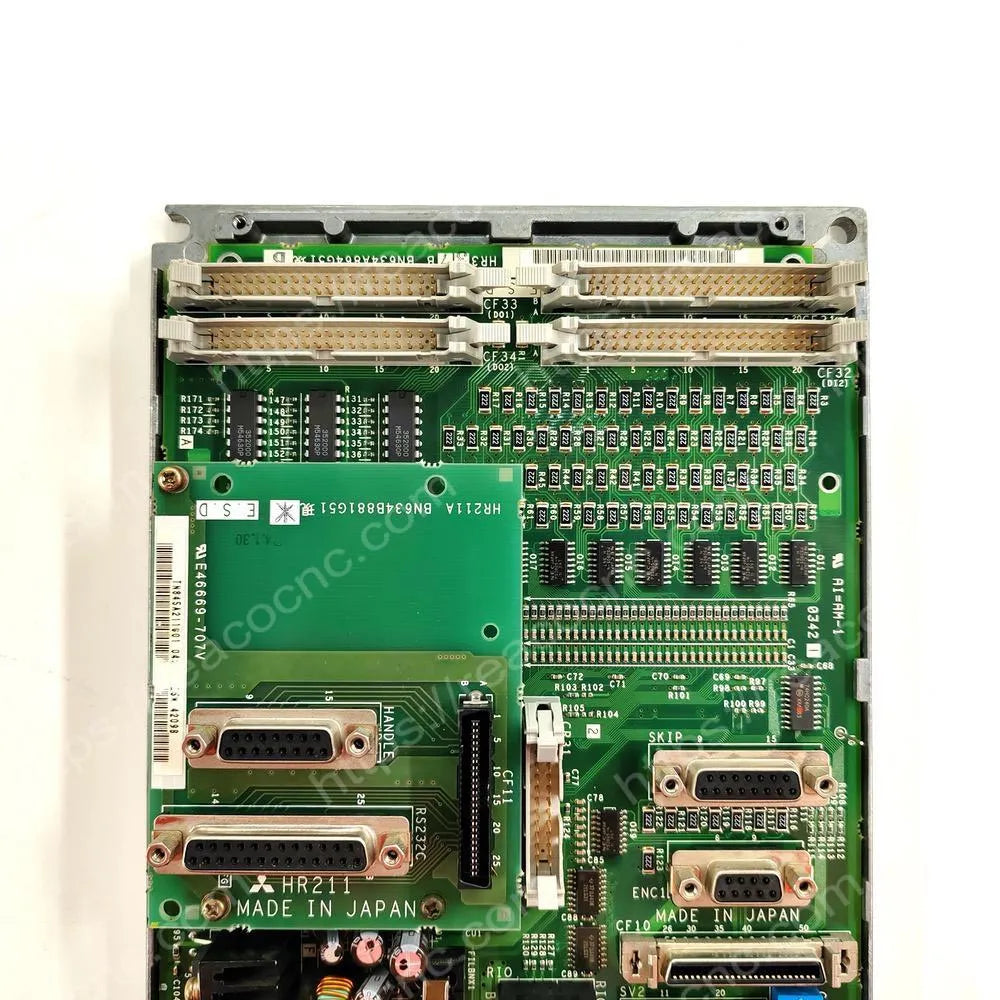 Machine I/O and communication connector detail of FCU6-DX451