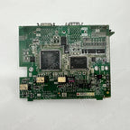 Reverse side of Mitsubishi J2S-C01 PCB with controller ICs and connectors