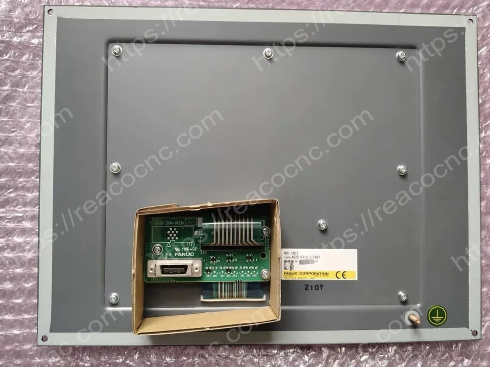 Back view of A02B-0319-C126#T Fanuc keyboard housing