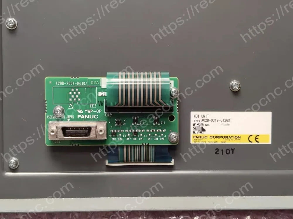 A02B-0319-C126#T Fanuc CNC keyboard model label