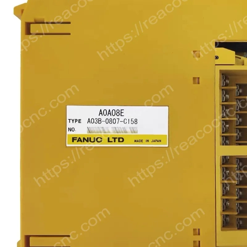 A03B-0807-C158 Fanuc AOA08E 8 point AC relay output module label