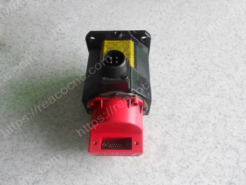 Side profile of A06B-0102-B078 Fanuc AE2/3000 motor