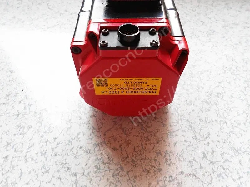 Side housing view of A06B-0205-B001 Fanuc AiF2/5000 motor