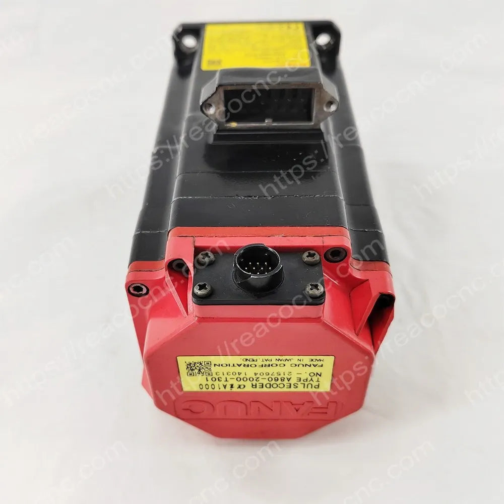 Side profile of A06B-0205-B500 Fanuc AiF2/5000 motor