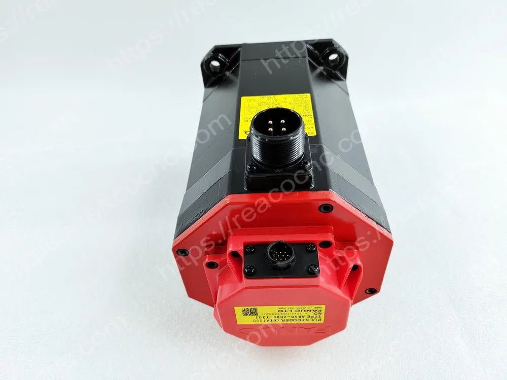 Side profile of A06B-0226-B200 Fanuc aC8/2000i motor