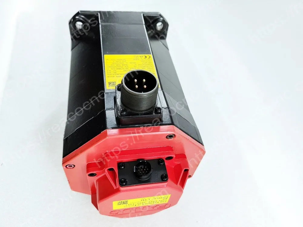 Side housing view of A06B-0227-B100 Fanuc AiF8/3000 motor