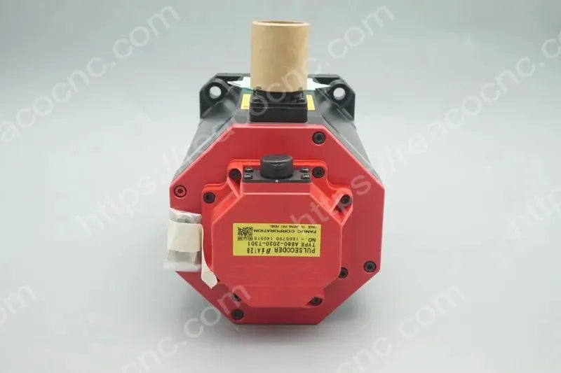 Side profile of A06B-0235-B100 Fanuc AiS8/4000 motor