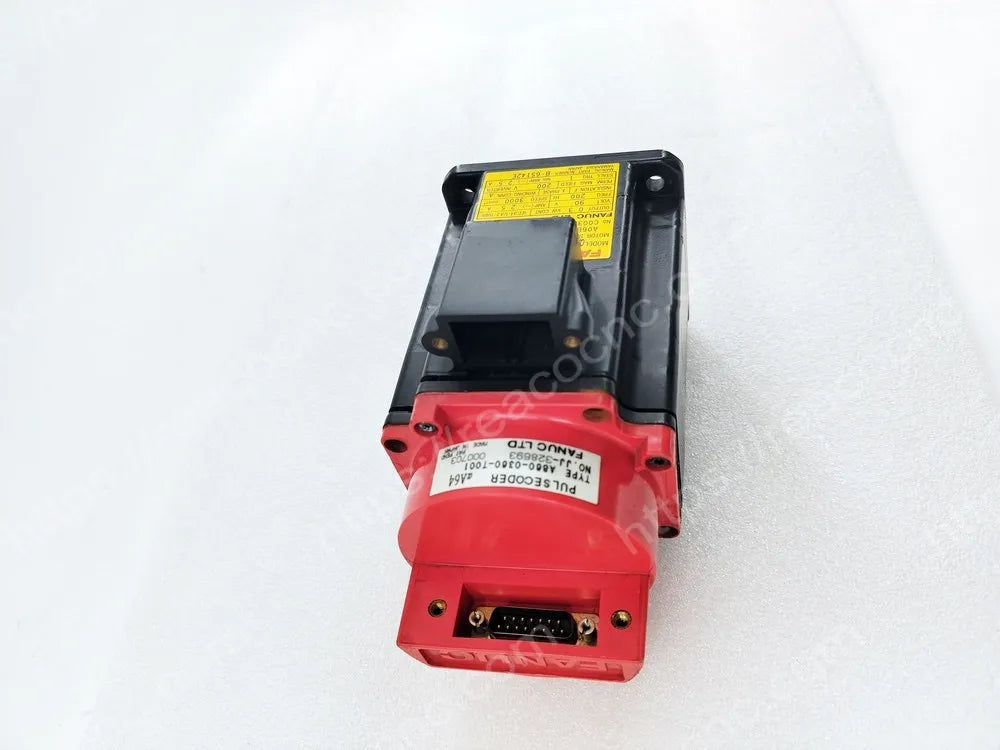 Side profile of A06B-0371-B075 Fanuc A1/3000 motor