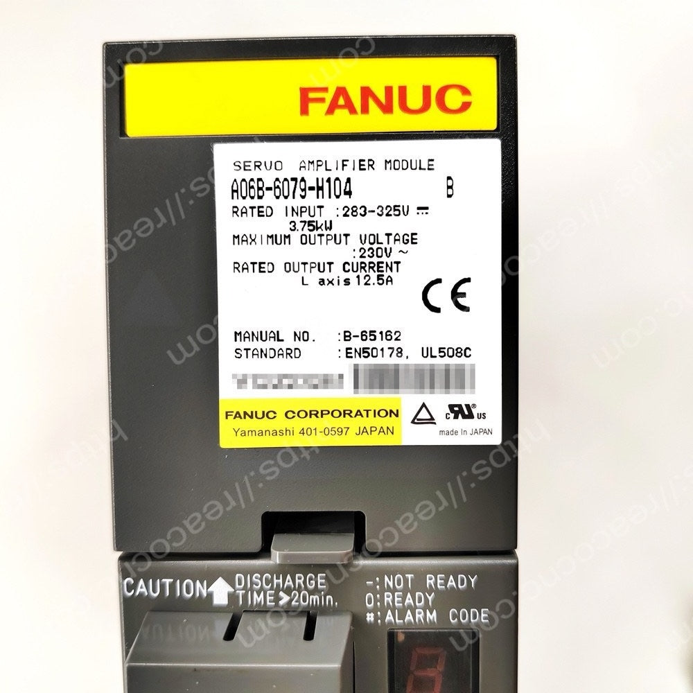 A06B-6079-H104 Fanuc Alpha servo amplifier SVM1-40L label