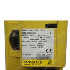 A06B-6089-H104 Fanuc Alpha SVU1-40 servo amplifier unit model label
