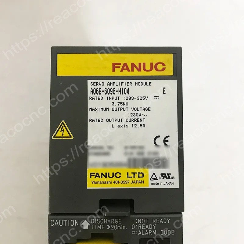 A06B-6096-H104 Fanuc Alpha servo amplifier SVM1-40L label