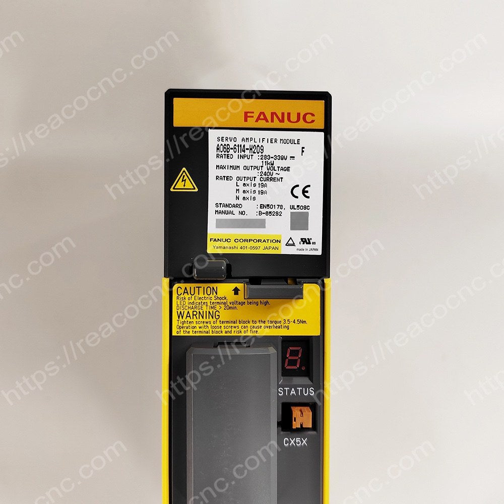 A06B-6114-H209 Fanuc Alpha i servo amplifier module SVM2-80/80i label