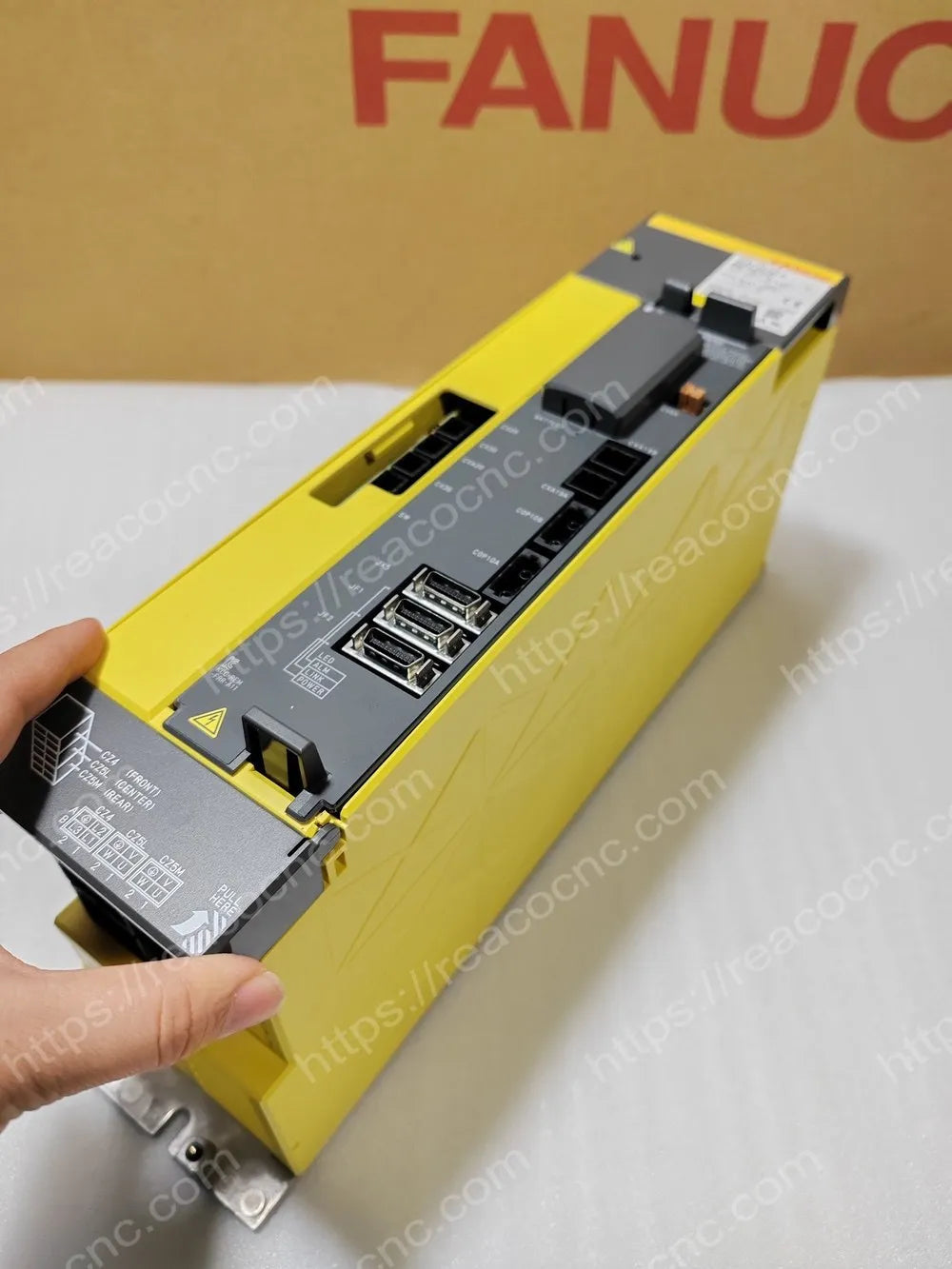 Side profile of A06B-6166-H203 Fanuc BiSV servo amp module