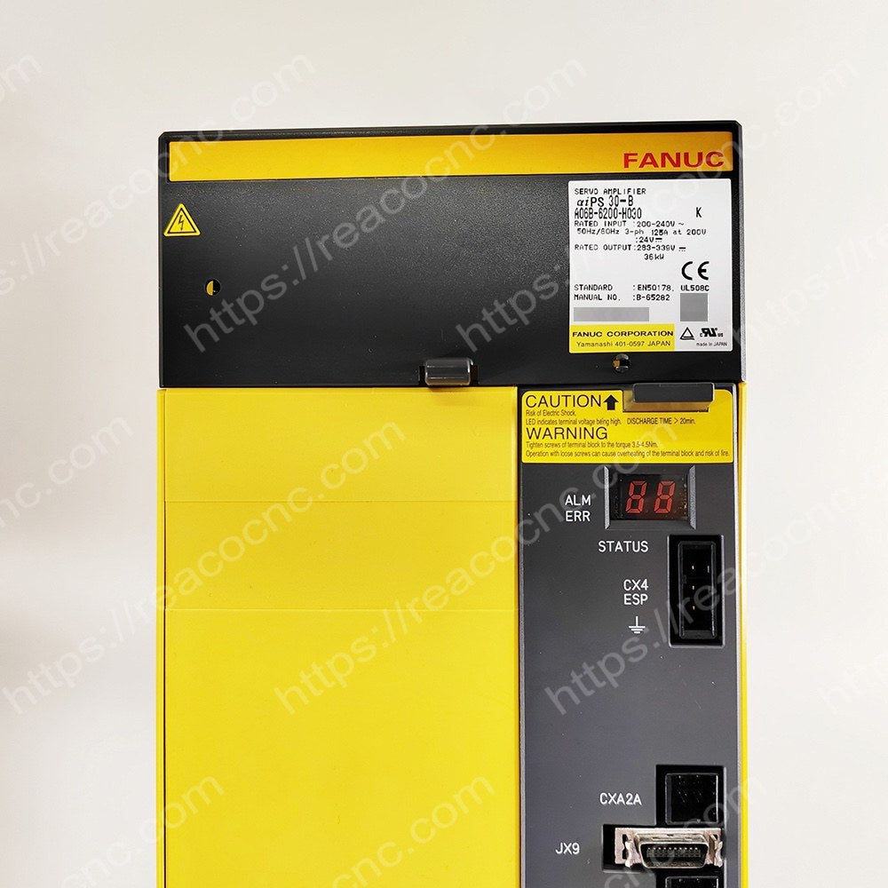A06B-6200-H030 Fanuc AIPS-30 power supply module label