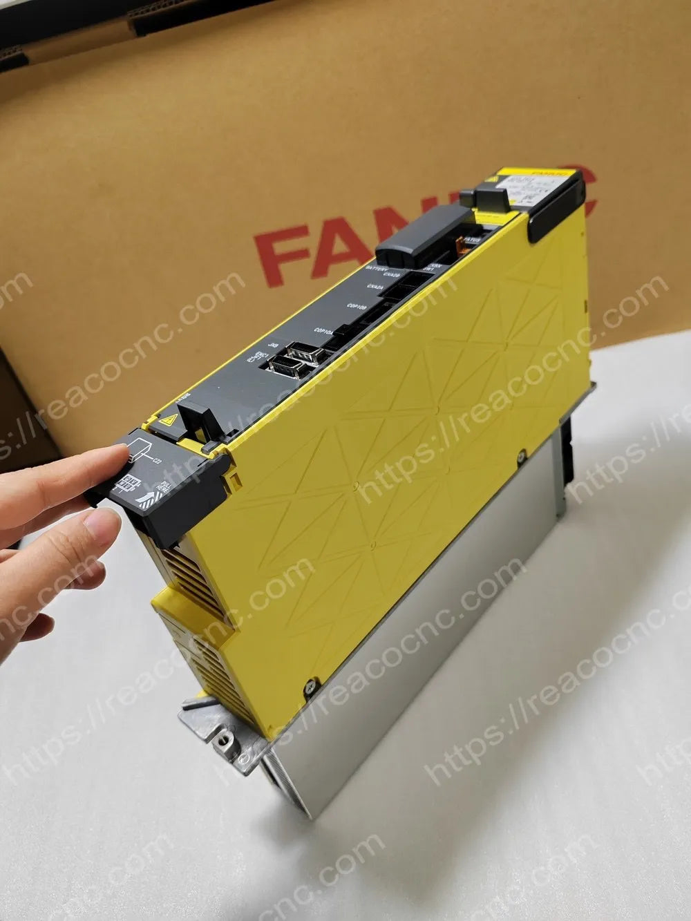 Side profile of A06B-6240-H126 Fanuc AiSV 160 servo drive
