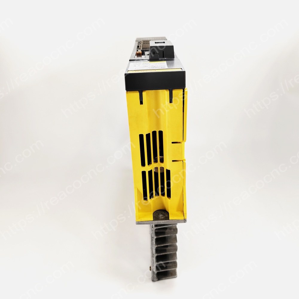 Side view of A06B 6079 H104 Fanuc Alpha servo amplifier