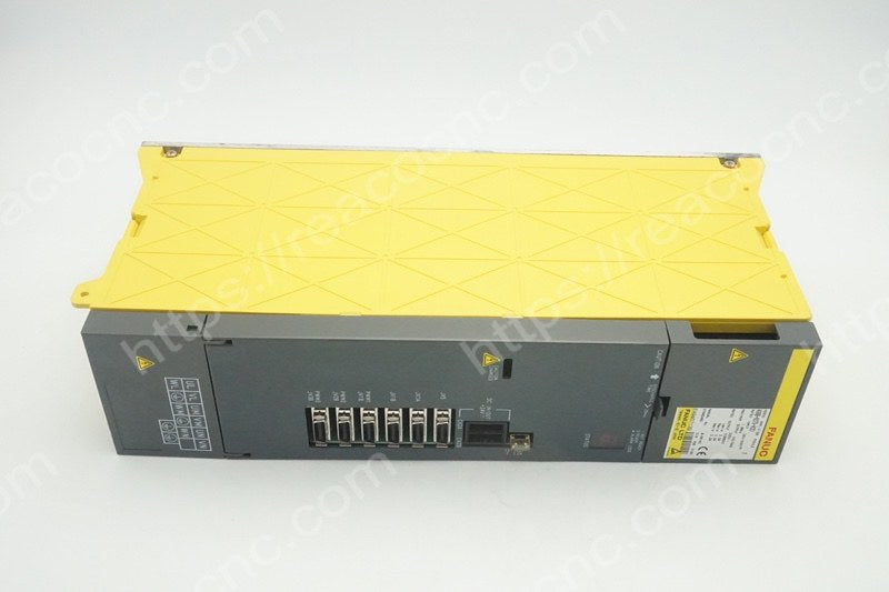 Side view of A06B 6079 H301 Fanuc 3 axis servo amplifier
