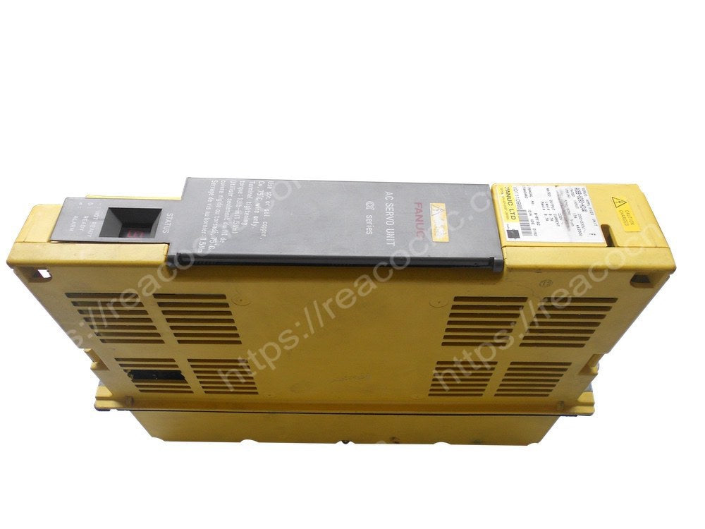 Side view of A06B 6090 H244 Fanuc dual axis servo unit