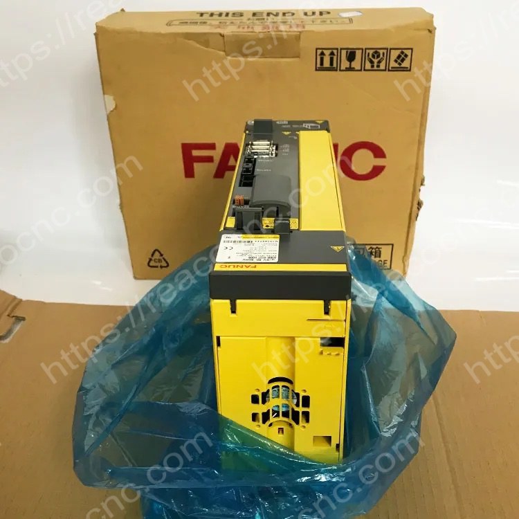 Side view of A06B 6127 H209 Fanuc dual axis servo drive