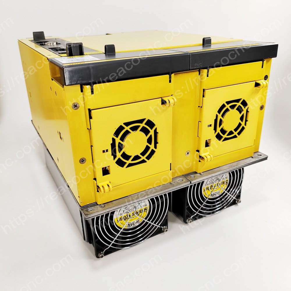 Side view of A06B 6140 H055 Fanuc Alpha i power supply