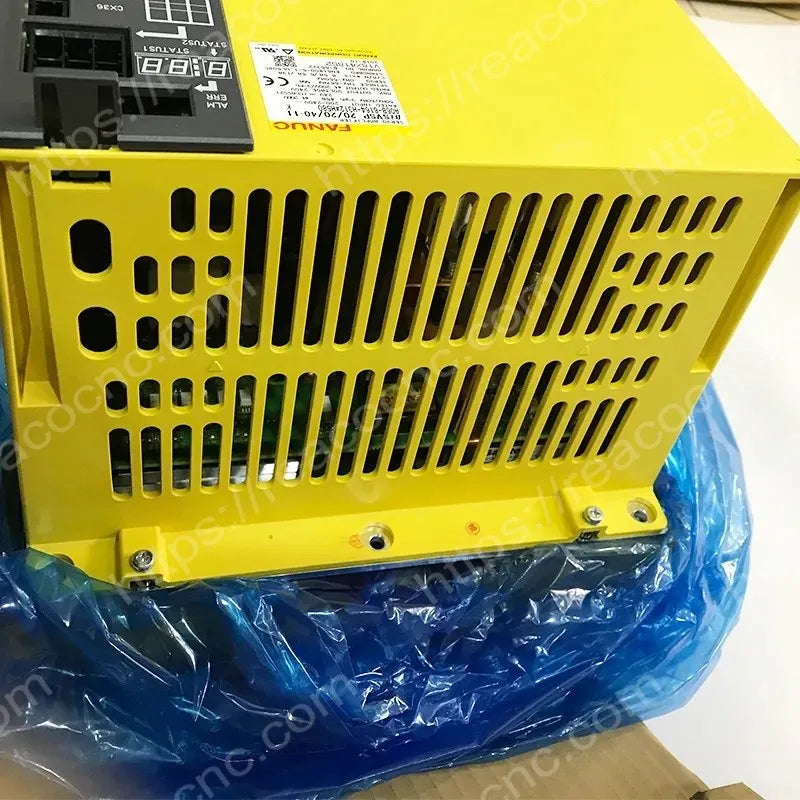 Angle view of A06B 6164 H312 H580 Fanuc servo spindle amplifier