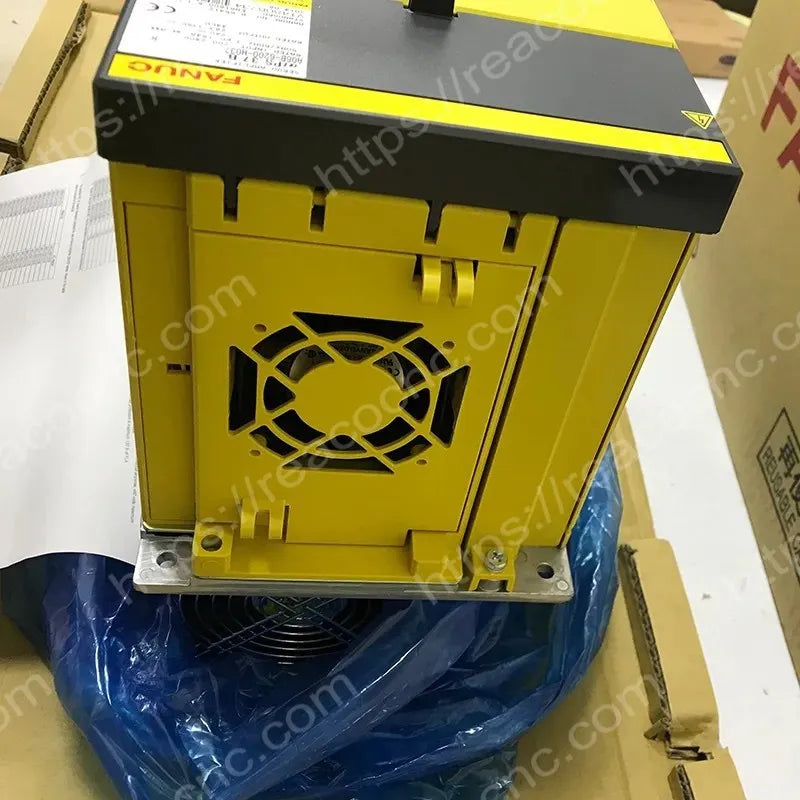 Angle view of A06B 6200 H037 Fanuc AiPS 37 power supply