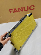 Angle view of A06B 6240 H121 Fanuc AiSV 4 servo module