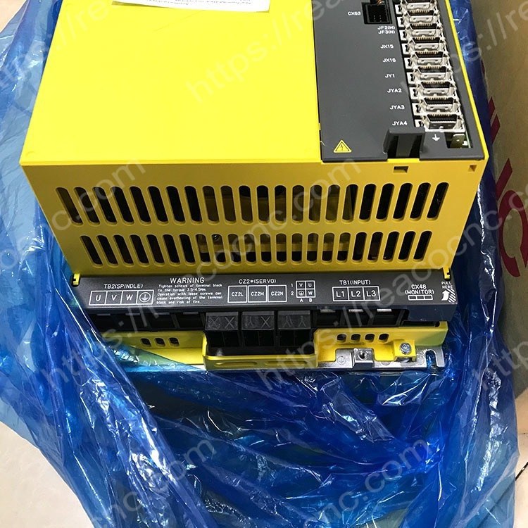 Side view 2 of A06B 6320 H333 Fanuc CNC servo spindle amplifier