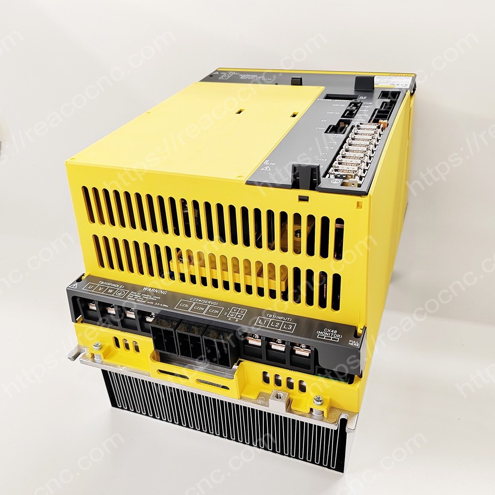 Side view 2 of A06B 6320 H364 Fanuc CNC servo spindle amplifier