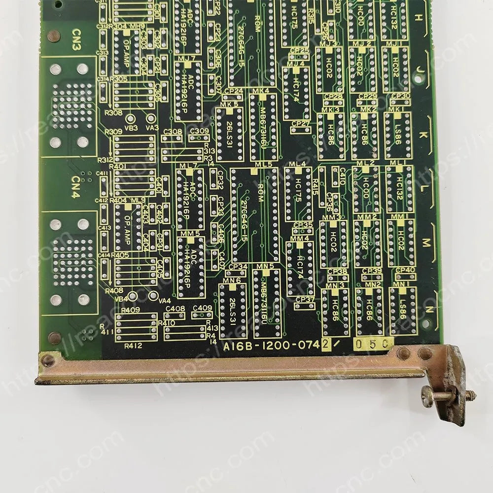 A16B-1200-0742 Fanuc two-axis detector PCB rating label