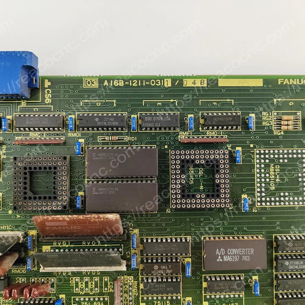 A16B-1211-0311 Fanuc Series 0-A third-axis digital control PCB identification label