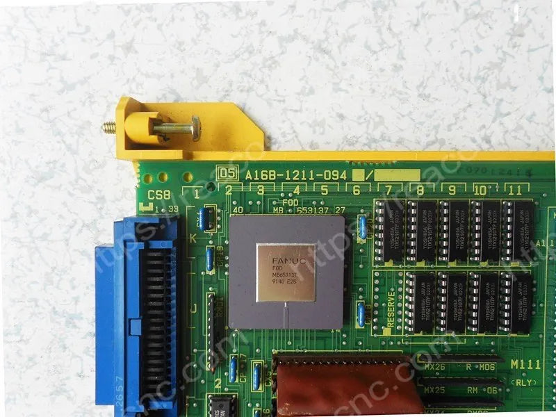 A16B-1211-0940 Fanuc I/O D2 PCB with 104 inputs and 72 outputs part number marking
