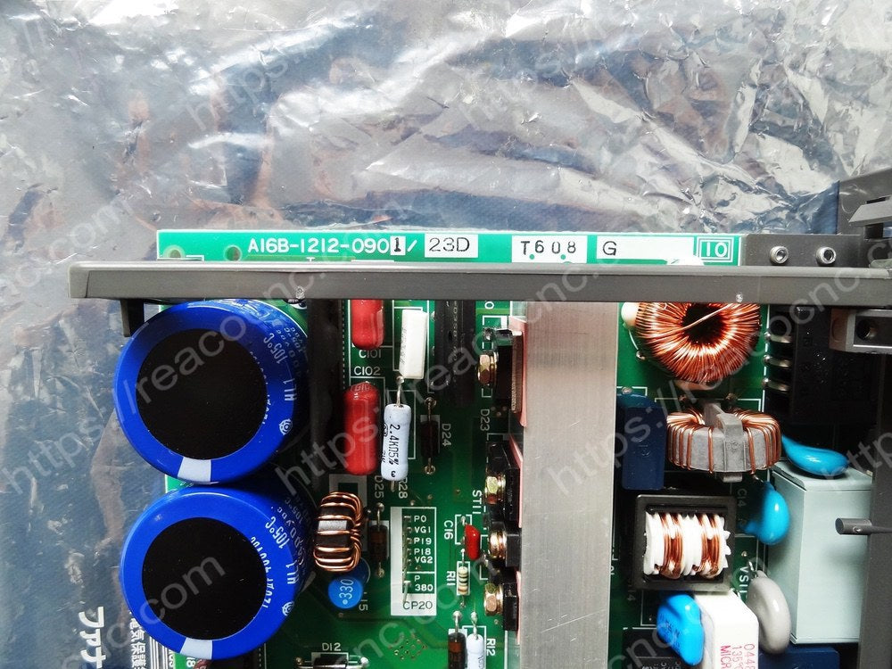 A16B-1212-0901 Fanuc power supply unit label details