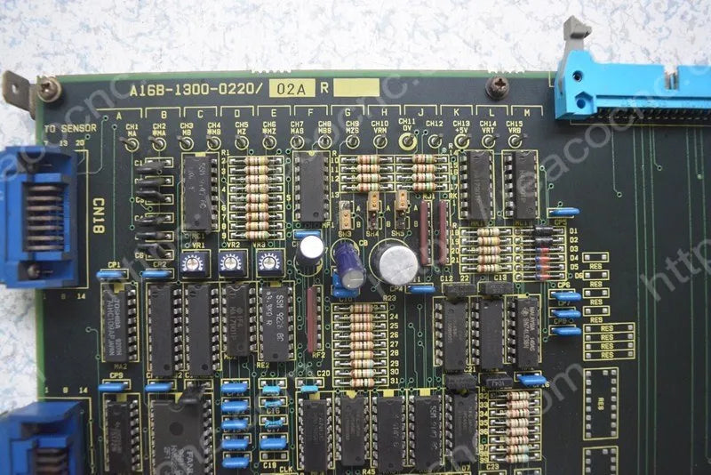 A16B-1300-0220 Fanuc spindle orientation sensor signal conversion PCB model label