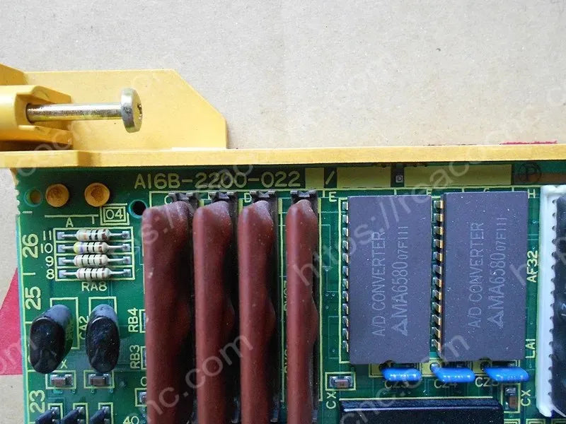 A16B-2200-0221 Fanuc Series 0-C and 0-Mate C 16-bit 1/2-axis PCB identification label