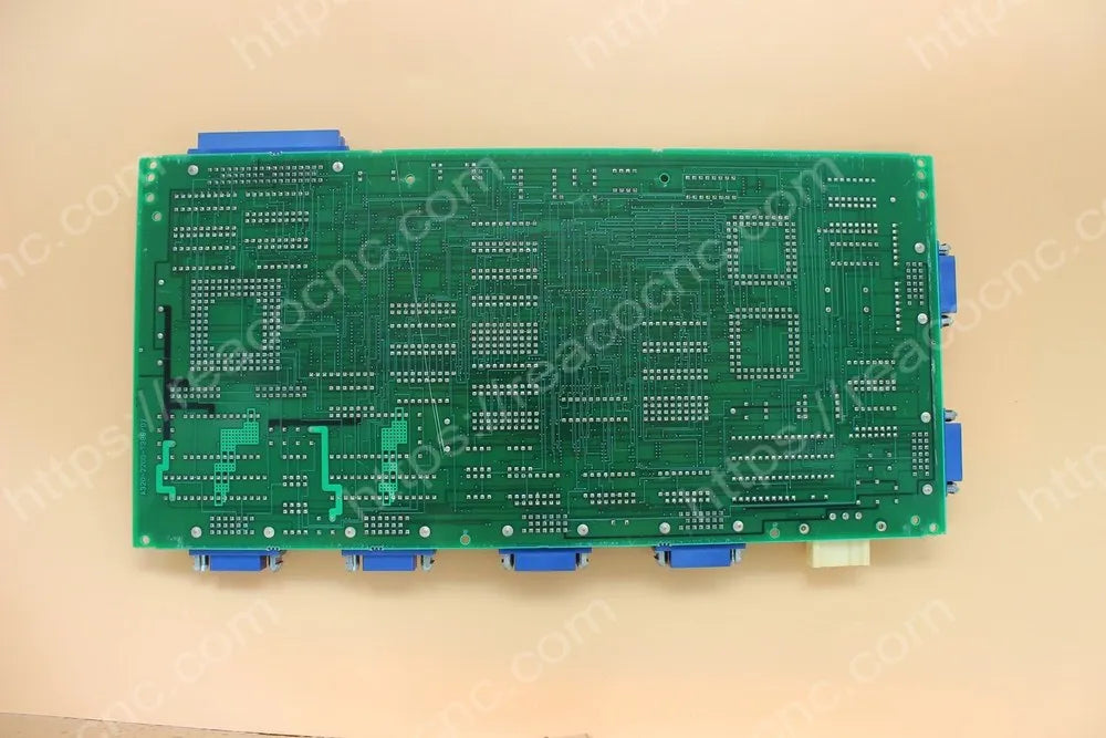 Back circuit view of A16B-2200-0381 Fanuc circuit board