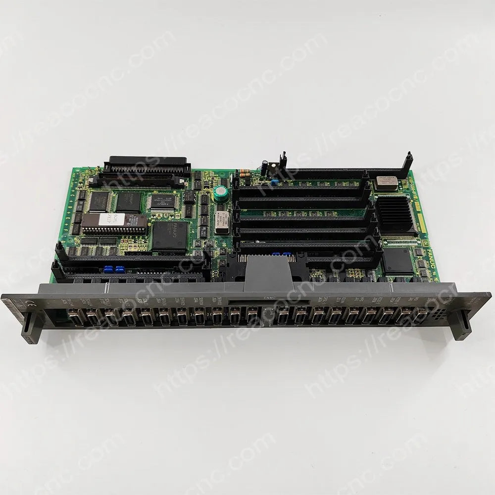 Connector-edge view of A16B32000110 Fanuc circuit board