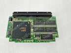 Rear view of A17B-3300-0403 Fanuc CPU module showing PCB condition