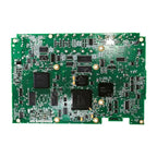 Back side of A17B-8100-0112 Fanuc PCB for visual inspection