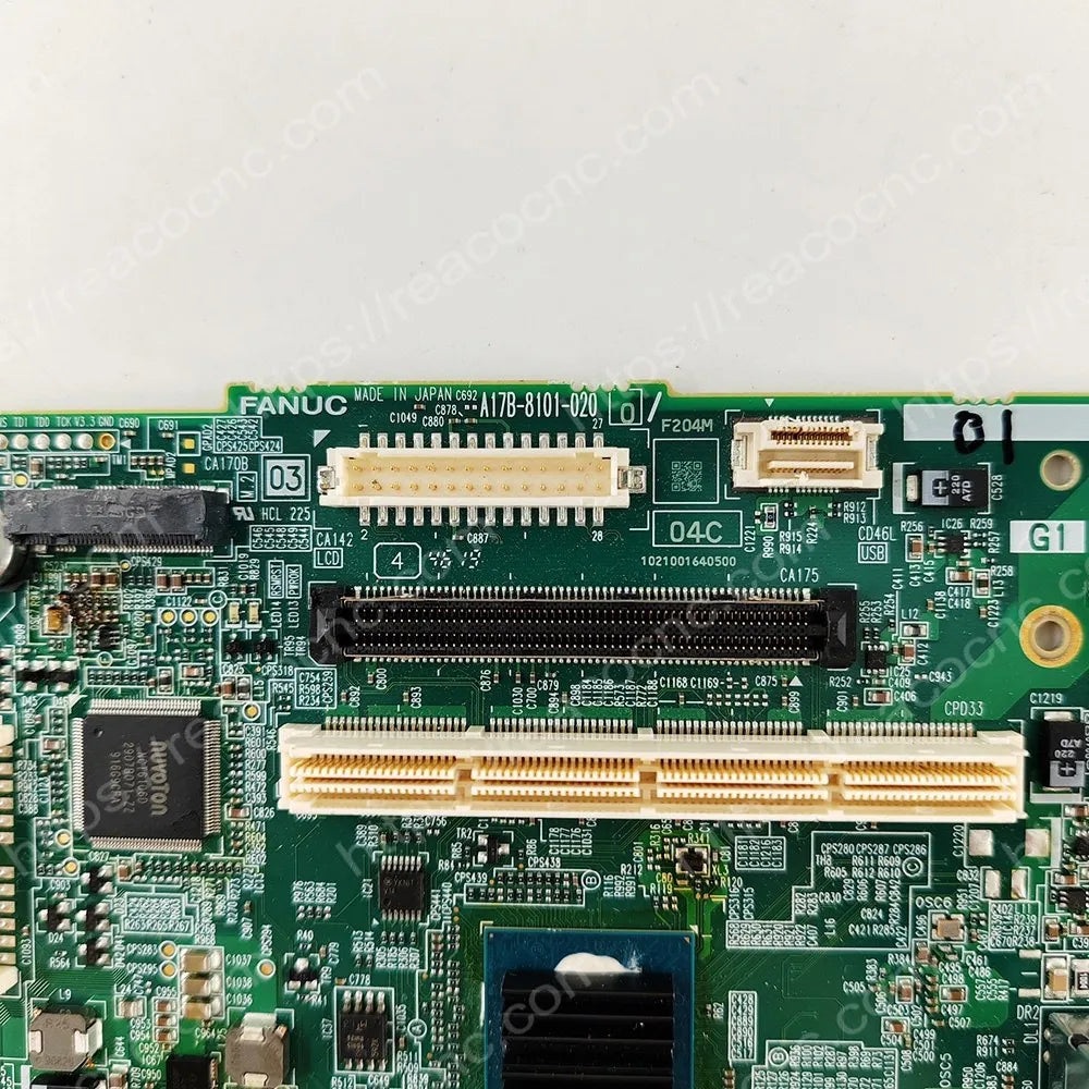 A17B-8101-0200 Fanuc CNC board identification label