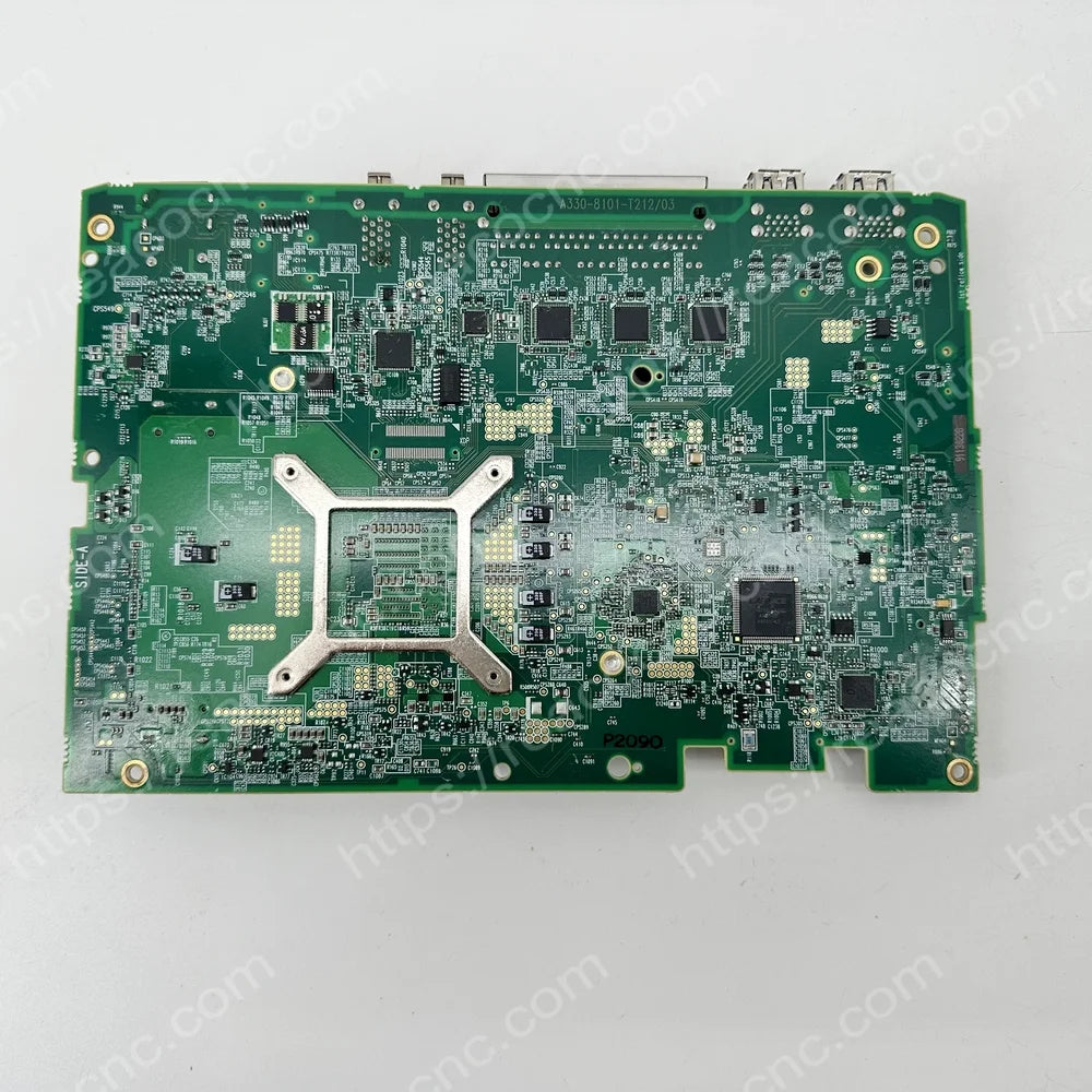 Rear circuit-side view of A17B-8101-0204 FANUC PCB