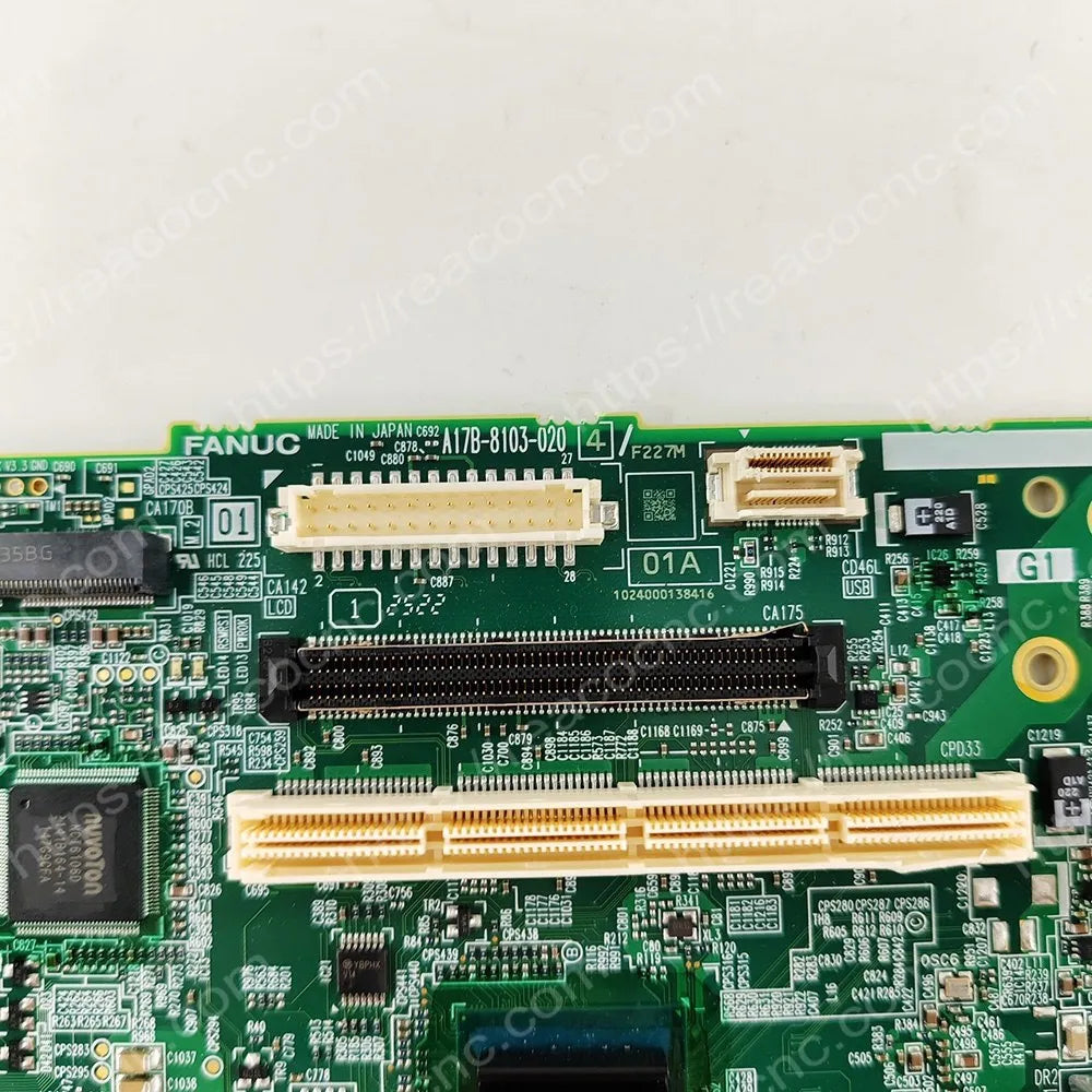 A17B-8103-0204 Fanuc CNC PC board model label